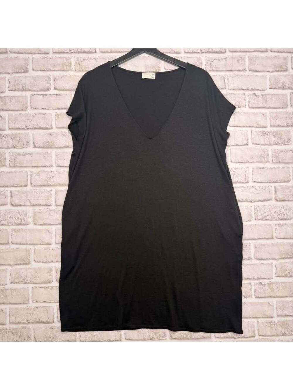 Wilfred Free Black T-shirt Dress Women's S